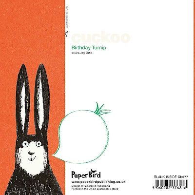 Greetings Card - Birthday Turnip