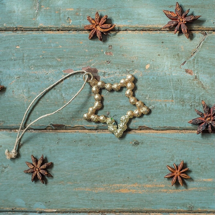 Hanging Rhinestone Decoration - Small Star