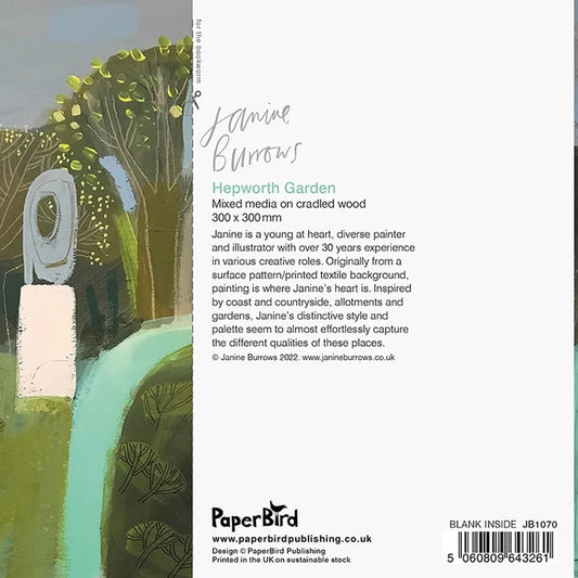 Greetings Card - Hepworth Garden