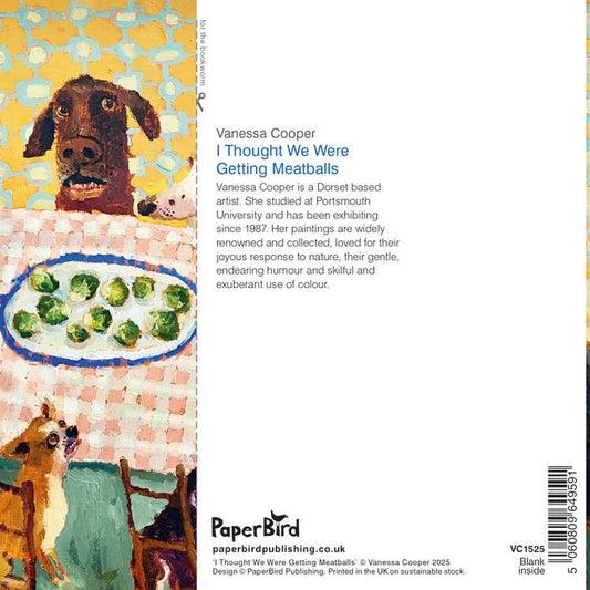 Greetings Card - Brussel Sprouts