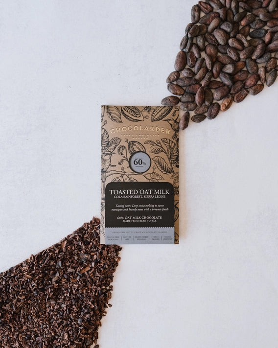 Chocolarder Bar - Toasted Oat Milk Vegan Chocolate