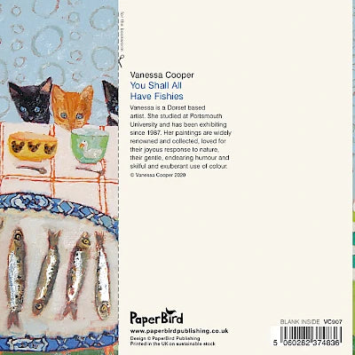 Greetings Card - You Shall All Have Fishies