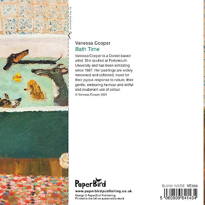 Greetings Card - Bath Time