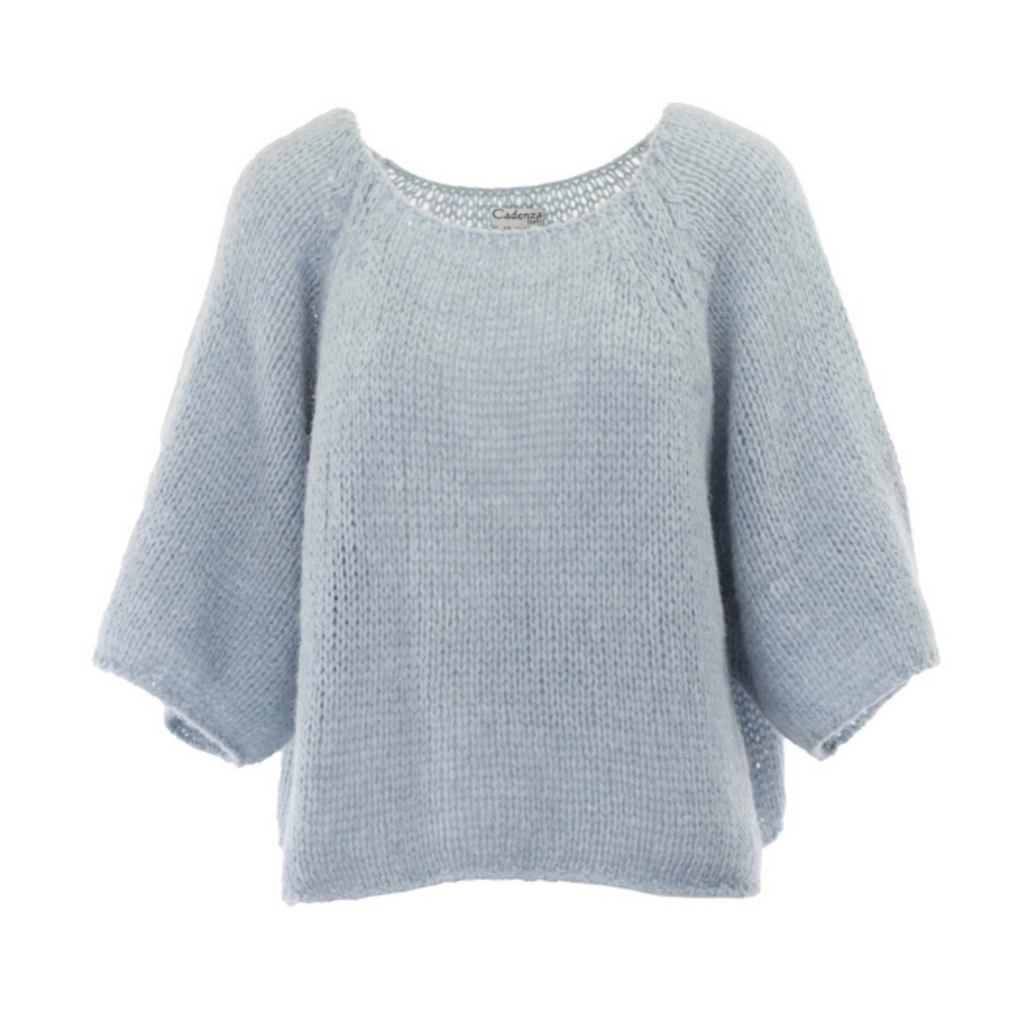 Alpaca Blend Jumper - Ice Blue