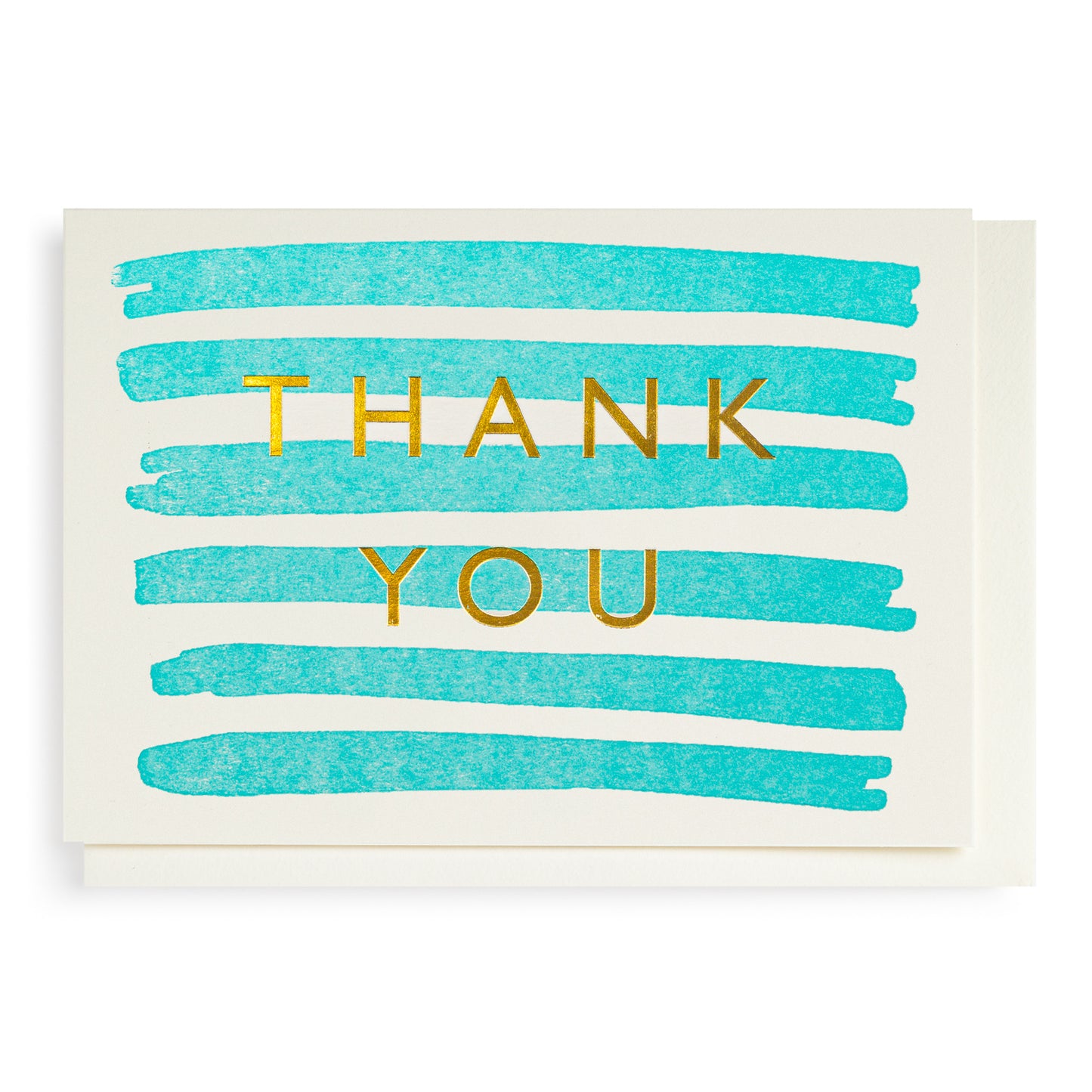 Greetings Card - Thank You Stripes
