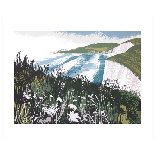 Greetings Card - Channel Swell