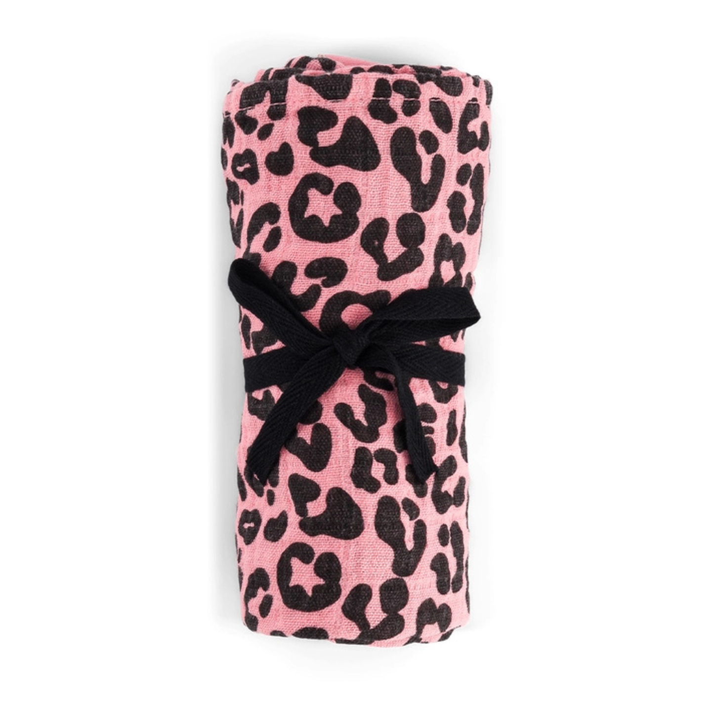 Square Scarf - Strawberry Leopard