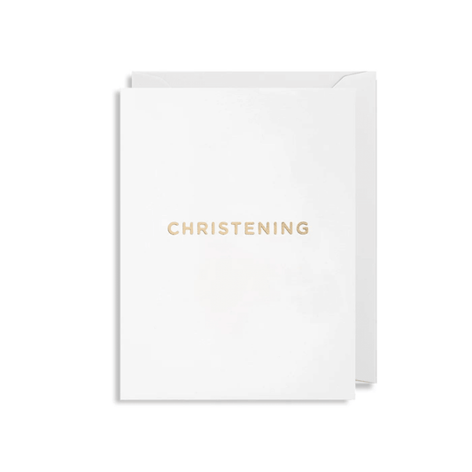 Mini Greetings Card - Christening