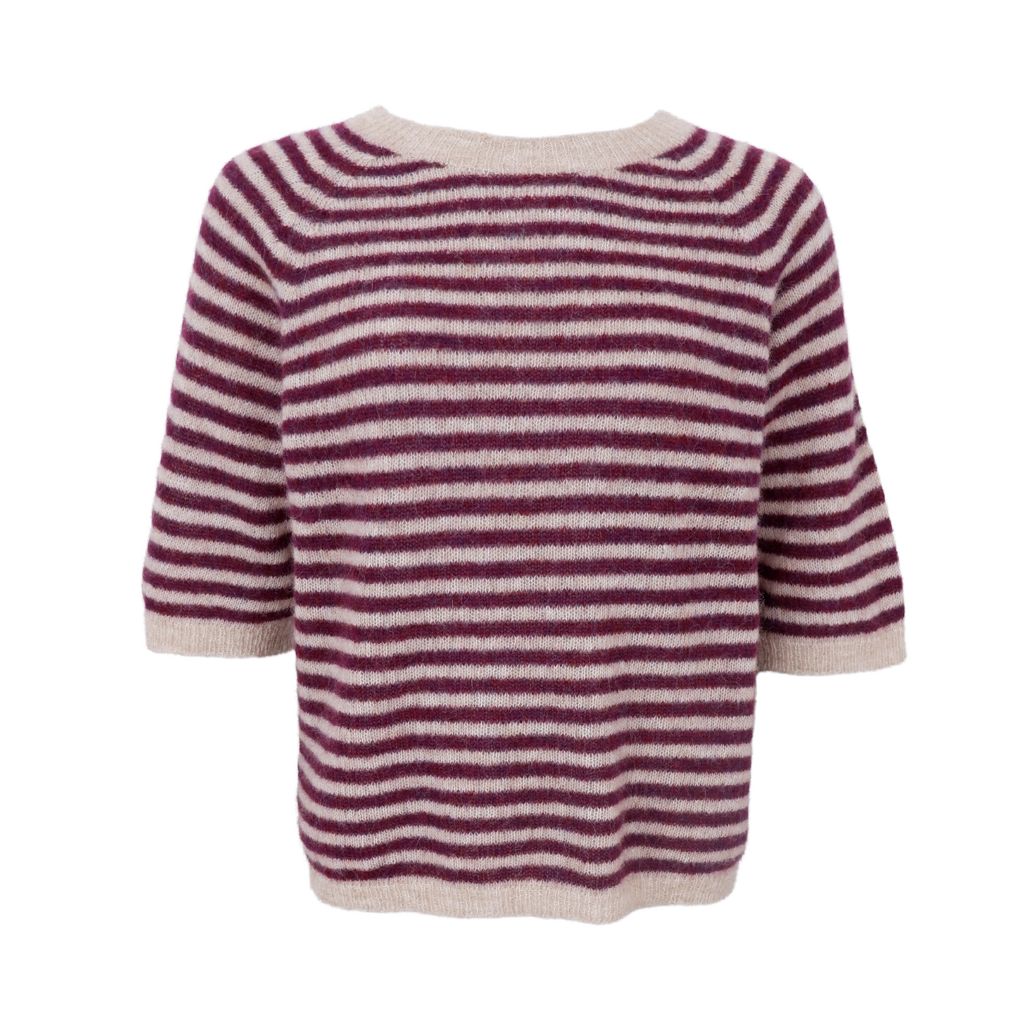 Dell Striped Jumper - Plum