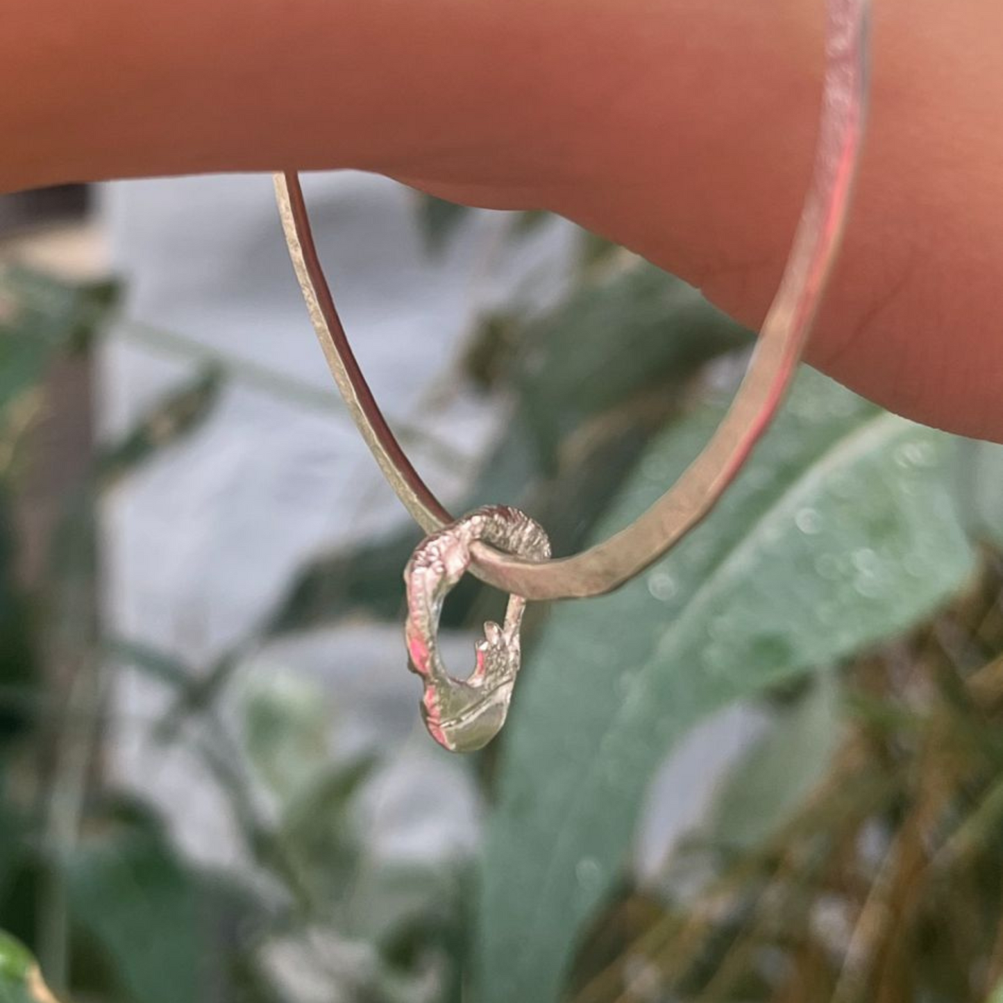 Zero-Waste Eco Silver Bangle - Nouveau