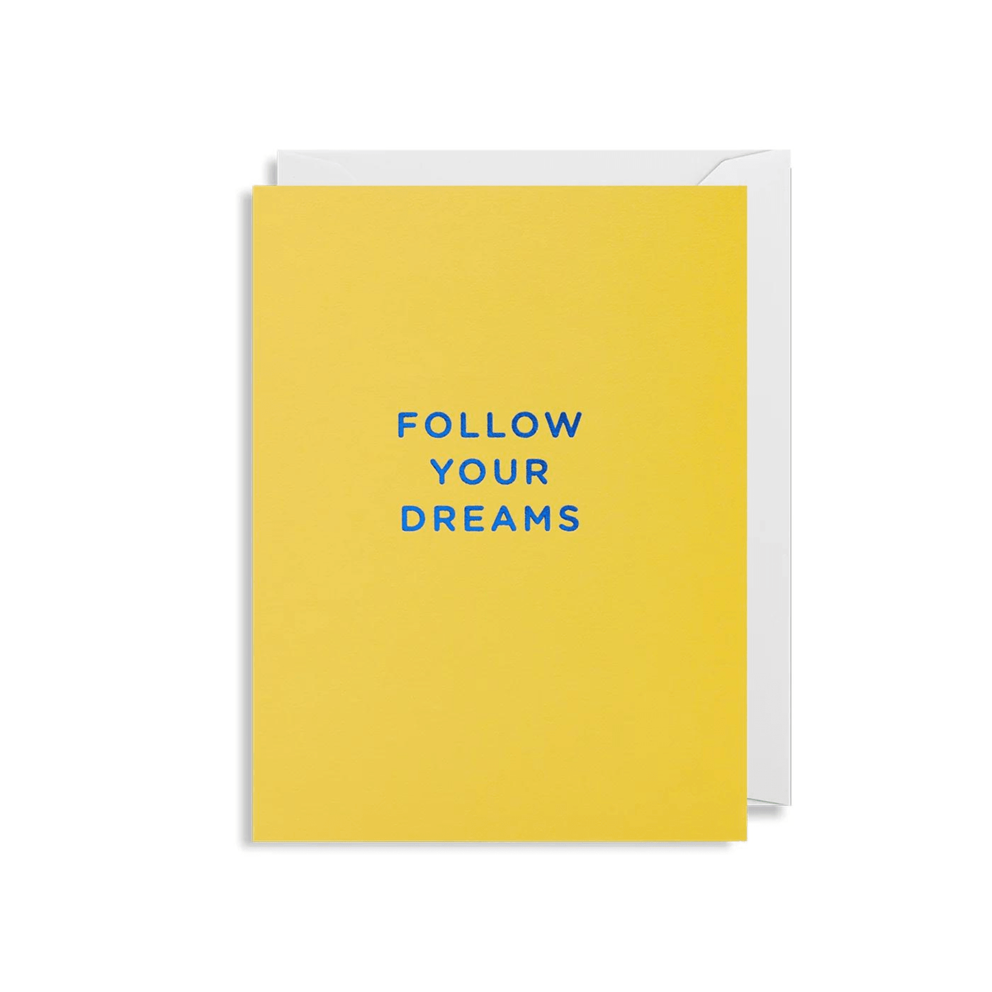 Mini Greetings Card - Follow Your Dreams