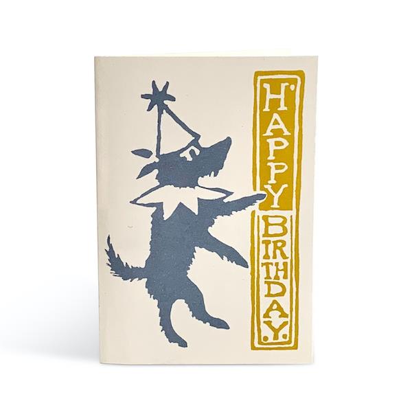 Mini Greetings Card - Happy Birthday Little Dog