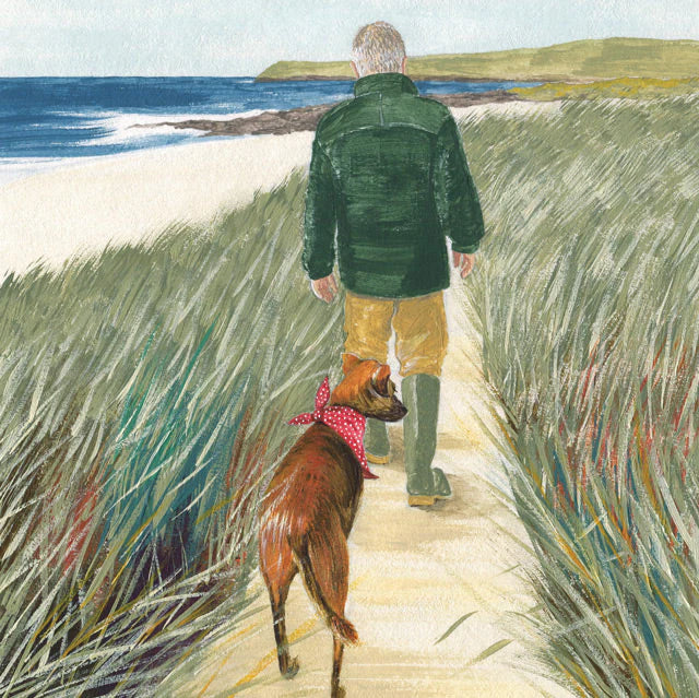 Greetings Card - Lets Go Home Lad