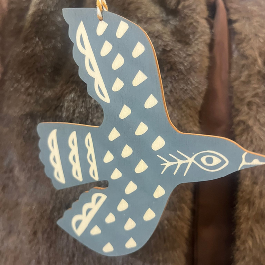 Hanging Decoration - Small Blackbird