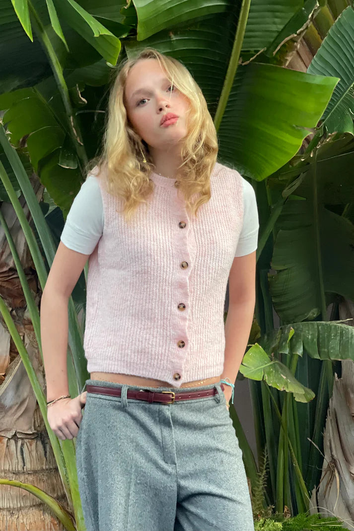 Ida Waistcoat - Light Pink