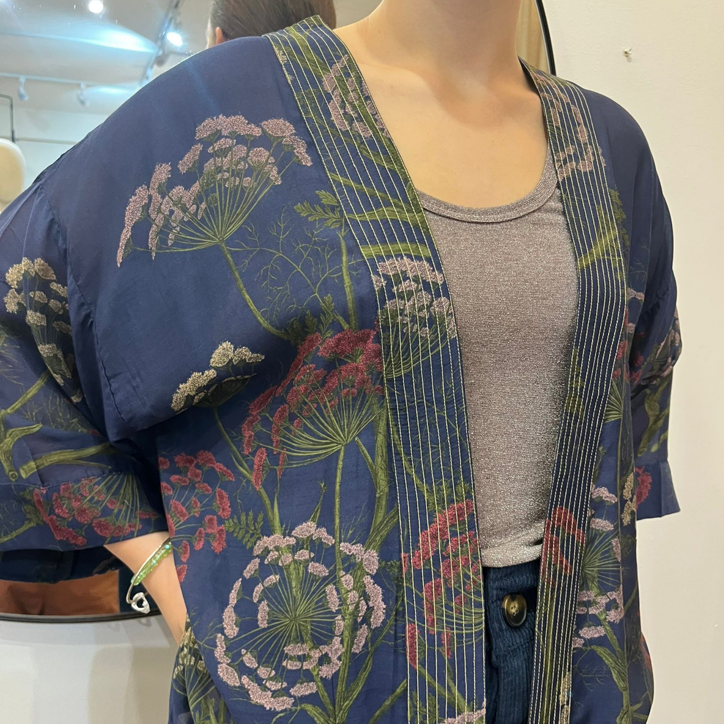 Kimono - Parsley Seed Navy