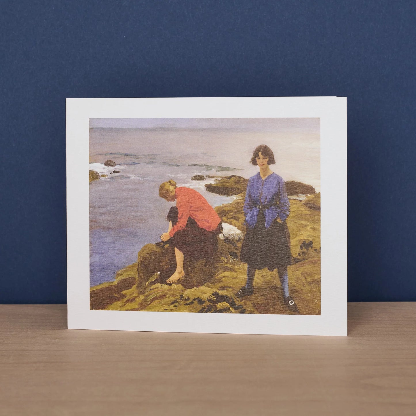 Greetings Card - By The Shore