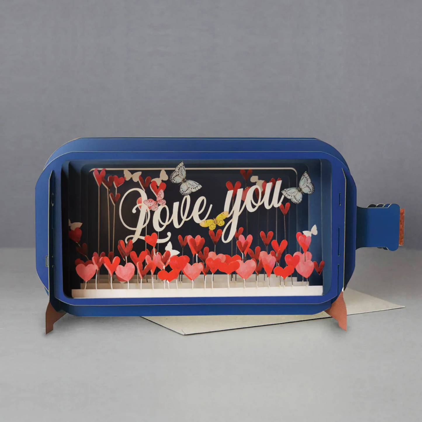 Alljoy Pop Up Greetings Card - I Love You