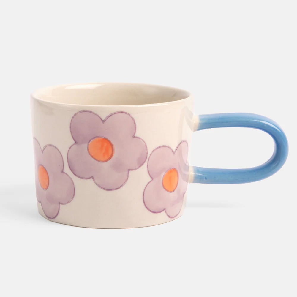 Caroline Gardner Ceramic Mug - Daisies