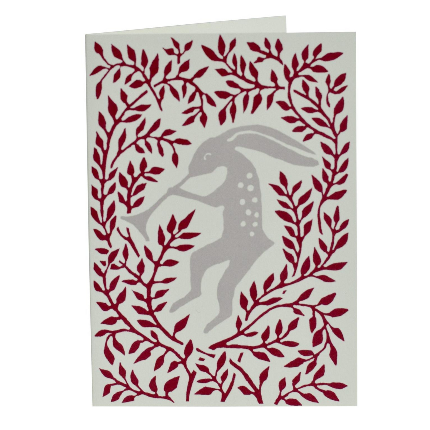 Pack of 10 Greetings Cards - Dancing Hare