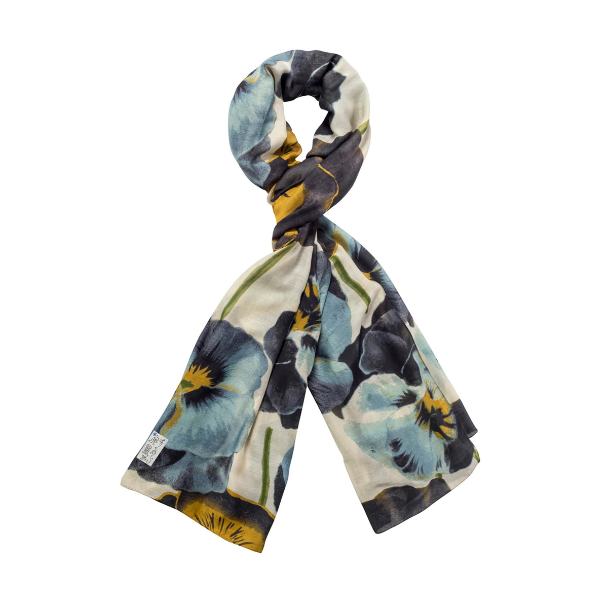 Scarf - Pansy Grey