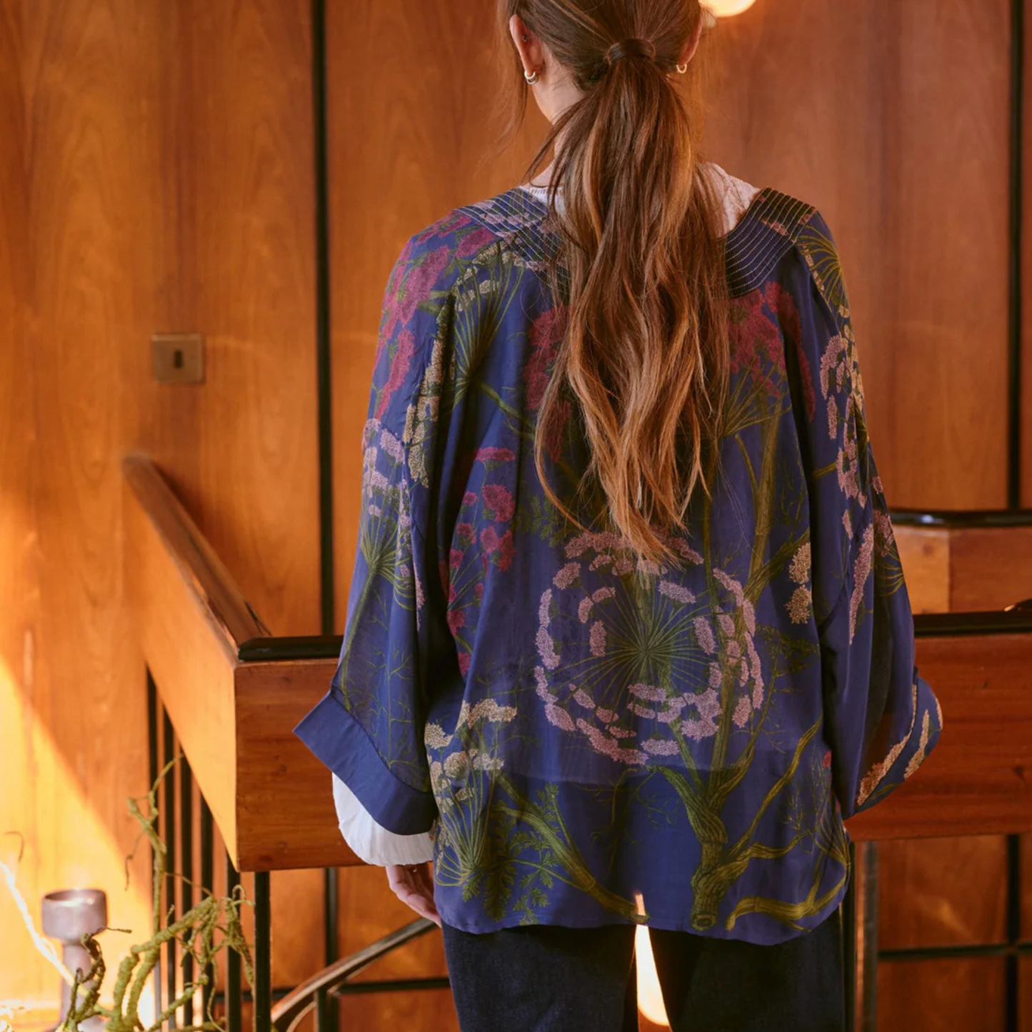 Kimono - Parsley Seed Navy