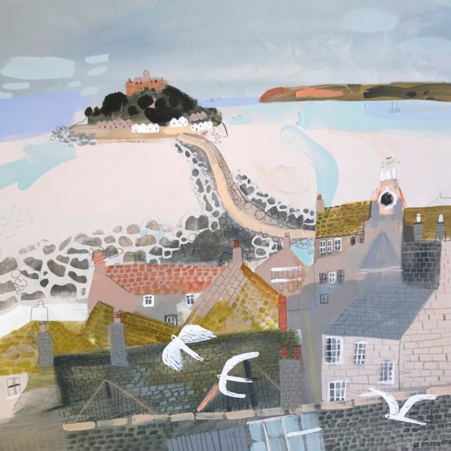 Greetings Card - Path to The Mount
