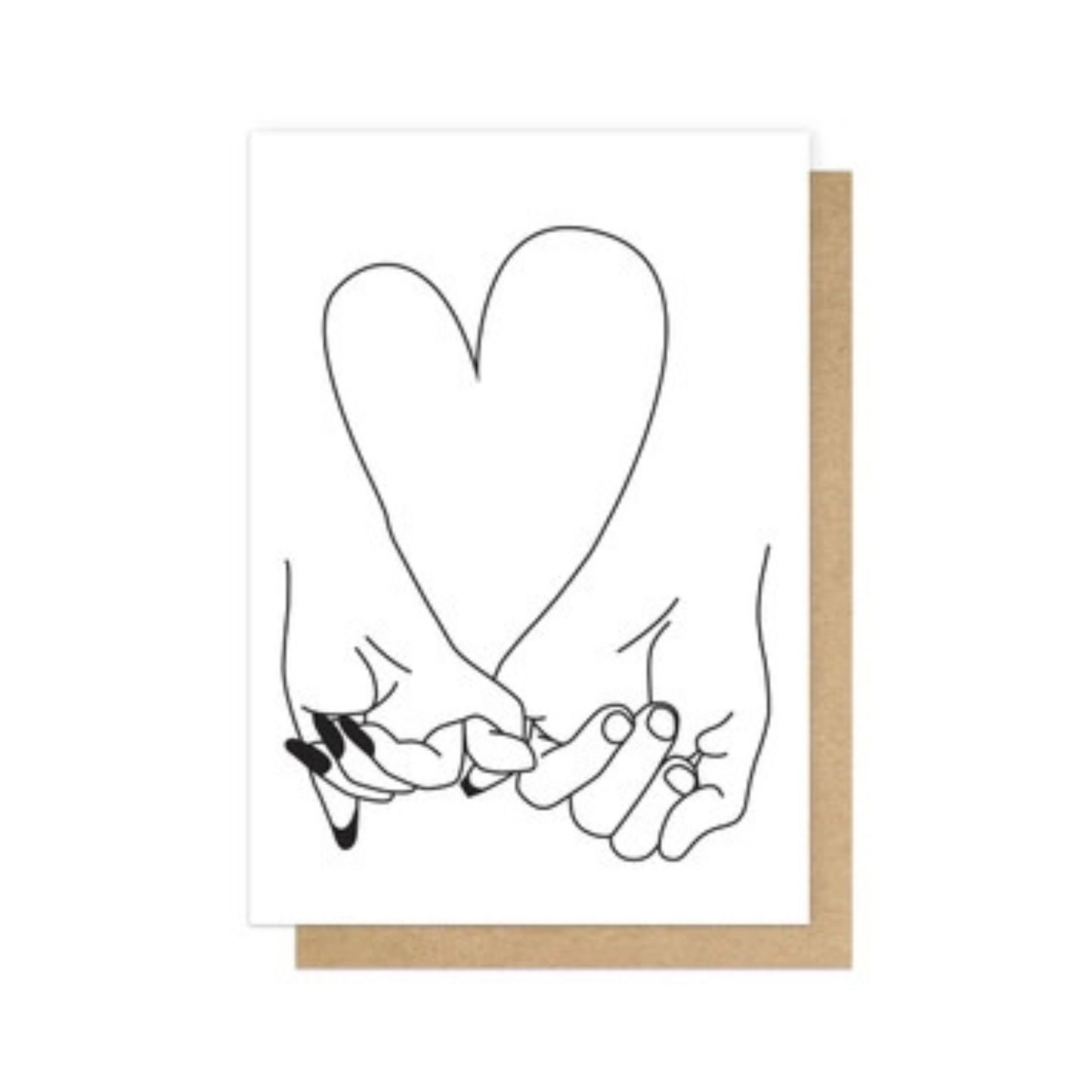 Greetings Card - Pinky Promise