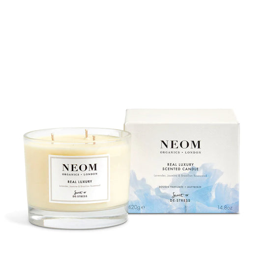 Neom Organics 3 Wick Candle - Real Luxury