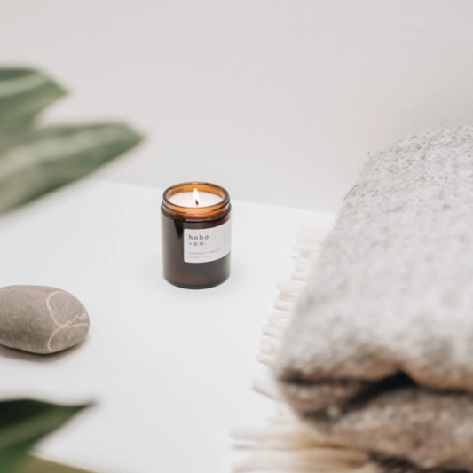 Soy Wax Candle - Bergamot, Lavender & Patchouli