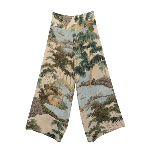 Palazzo Pants - Rivers and Trees Natural