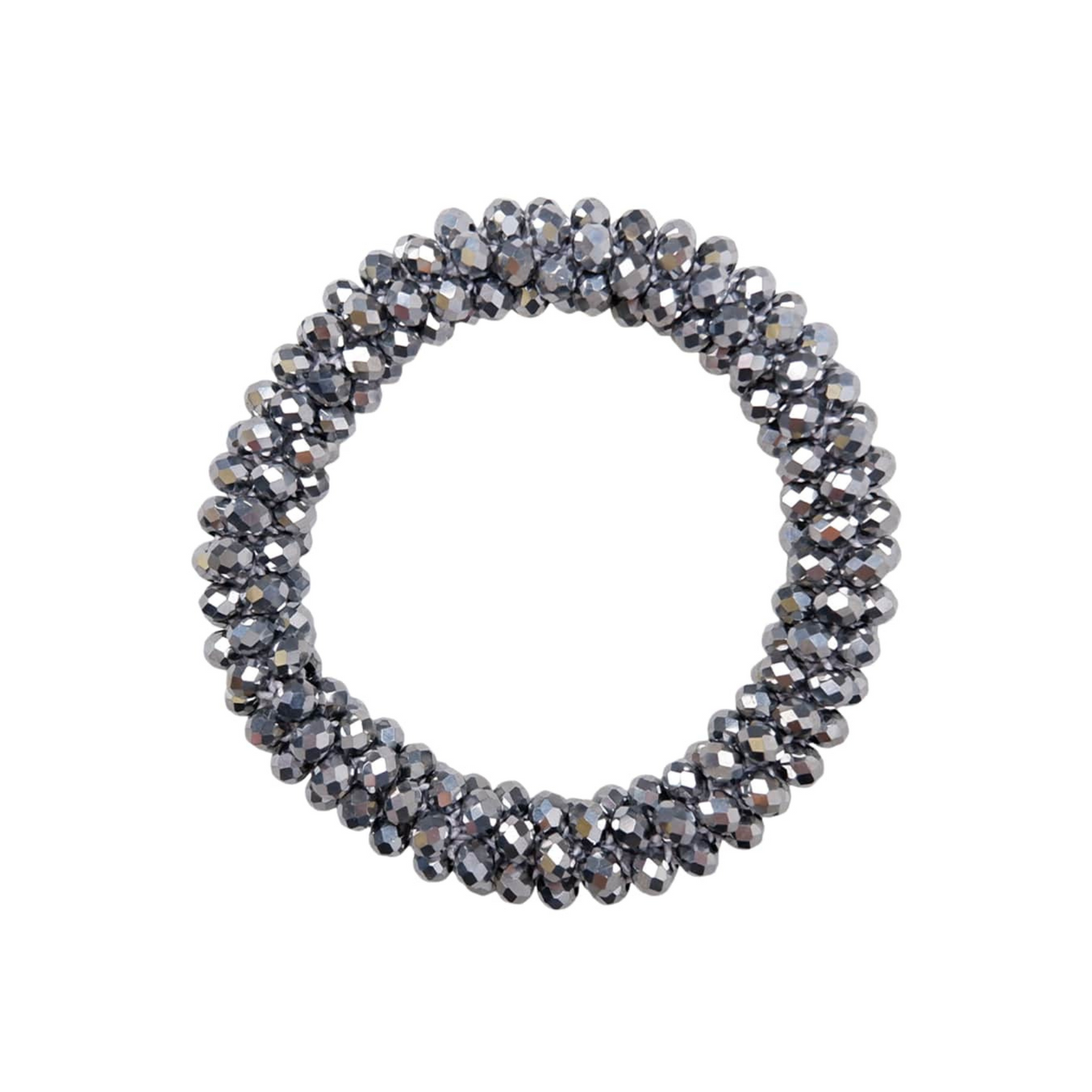 Beaded Sparkle Bracelet - Silver