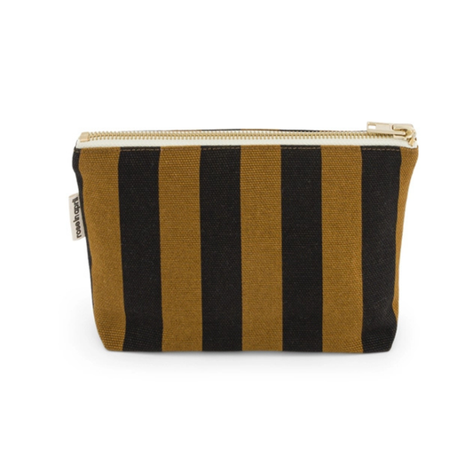 Sofia Pouch Bag - Cumin Stripes