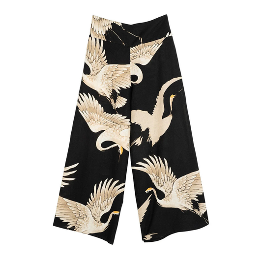 Palazzo Pants - Stork Black