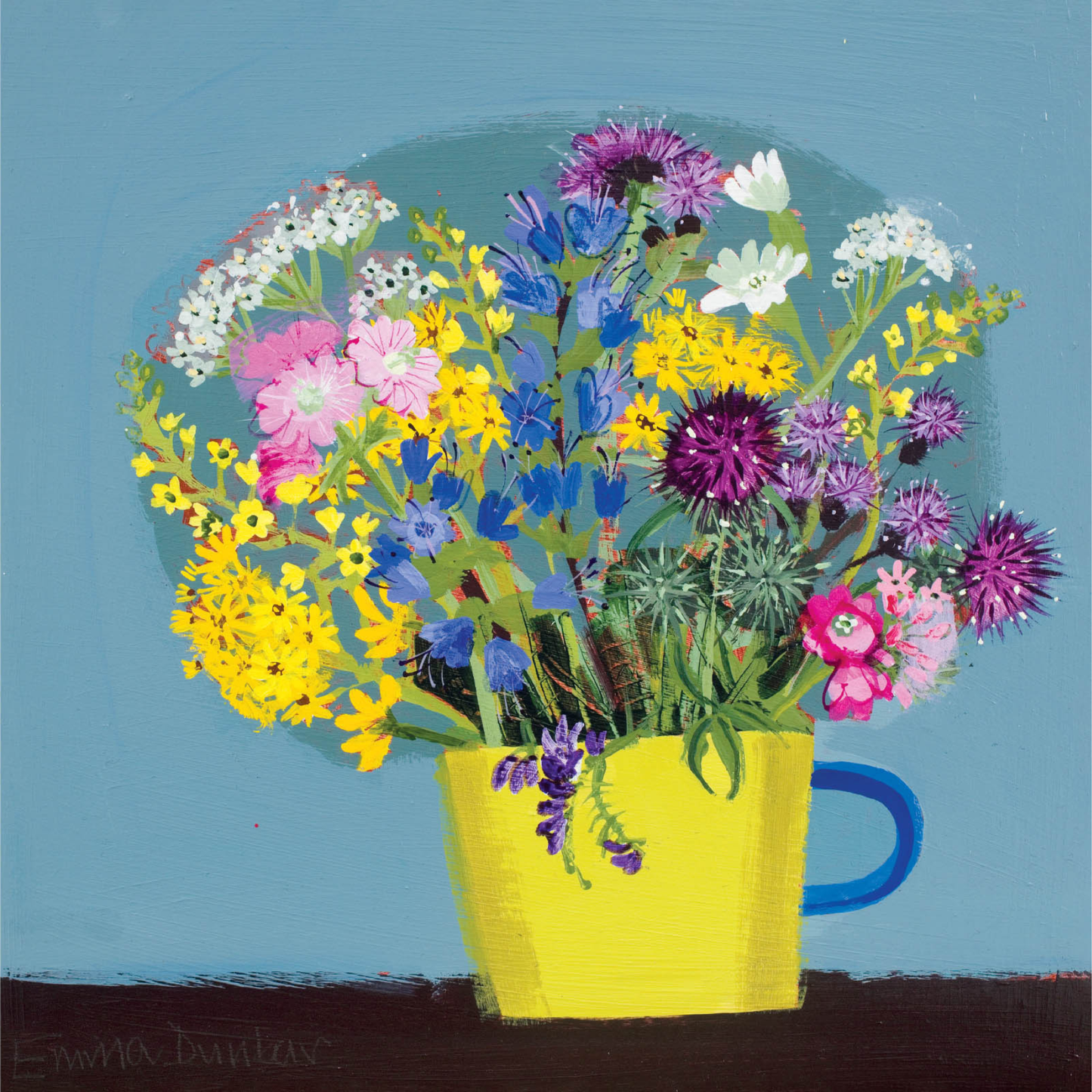Greetings Card - Summer Hedgerow Bunch
