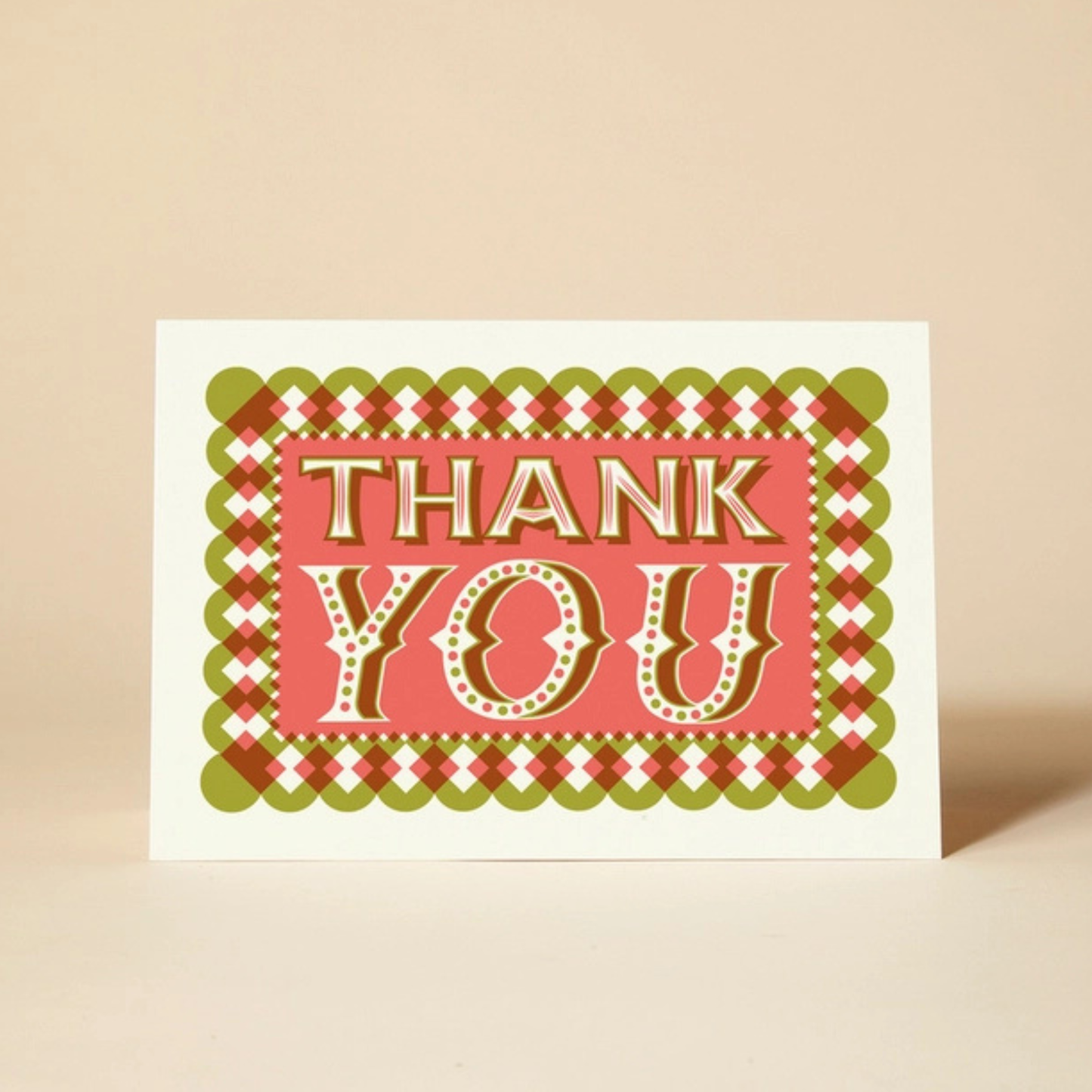 Greetings Card - Thank You