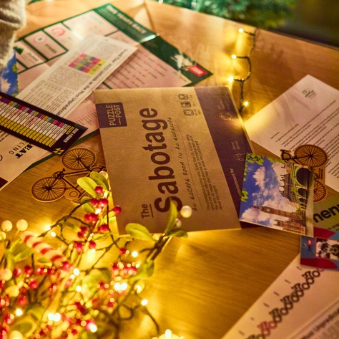 Escape Room In An Envelope - The Sabotage