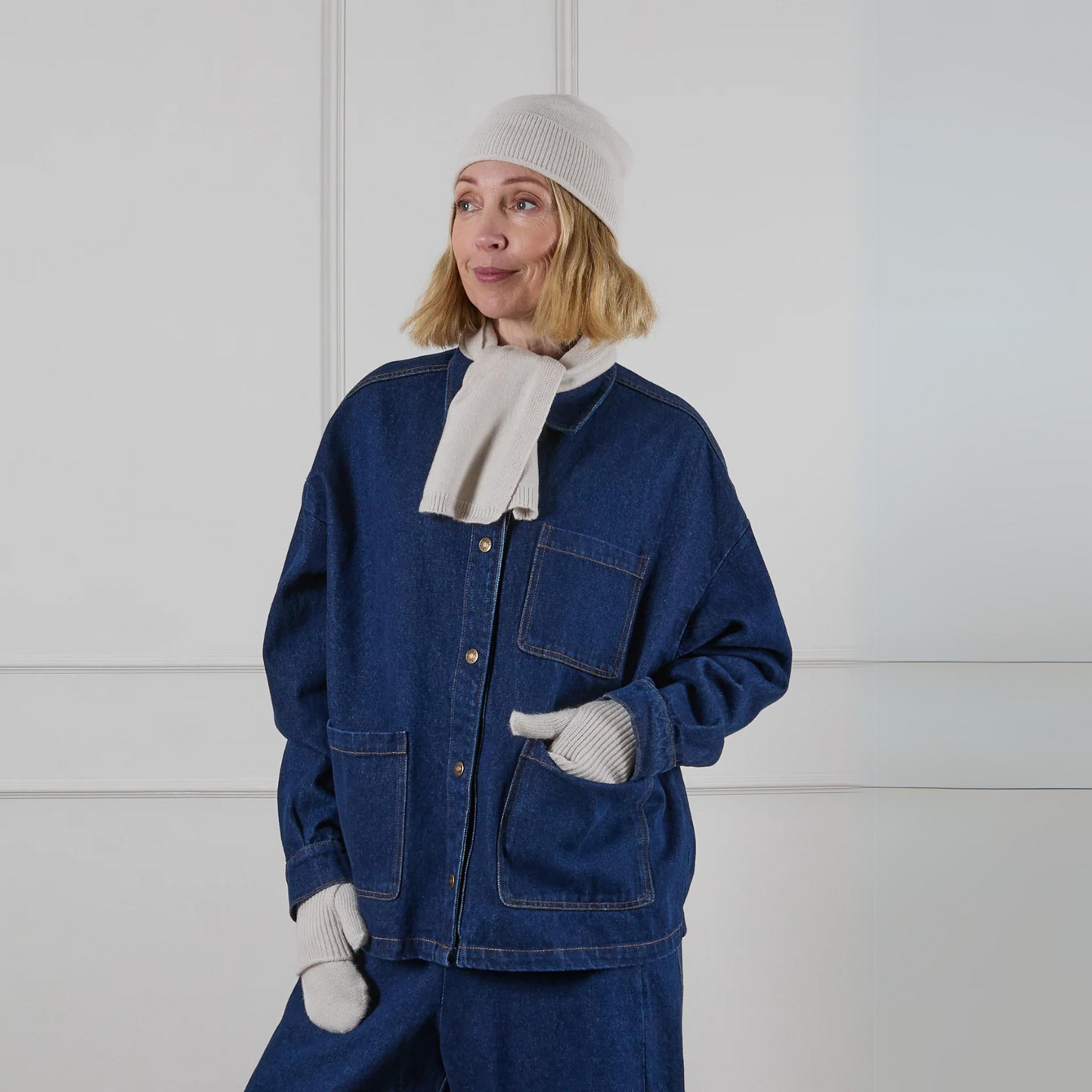 Chalk UK Frida Jacket - Denim Blue