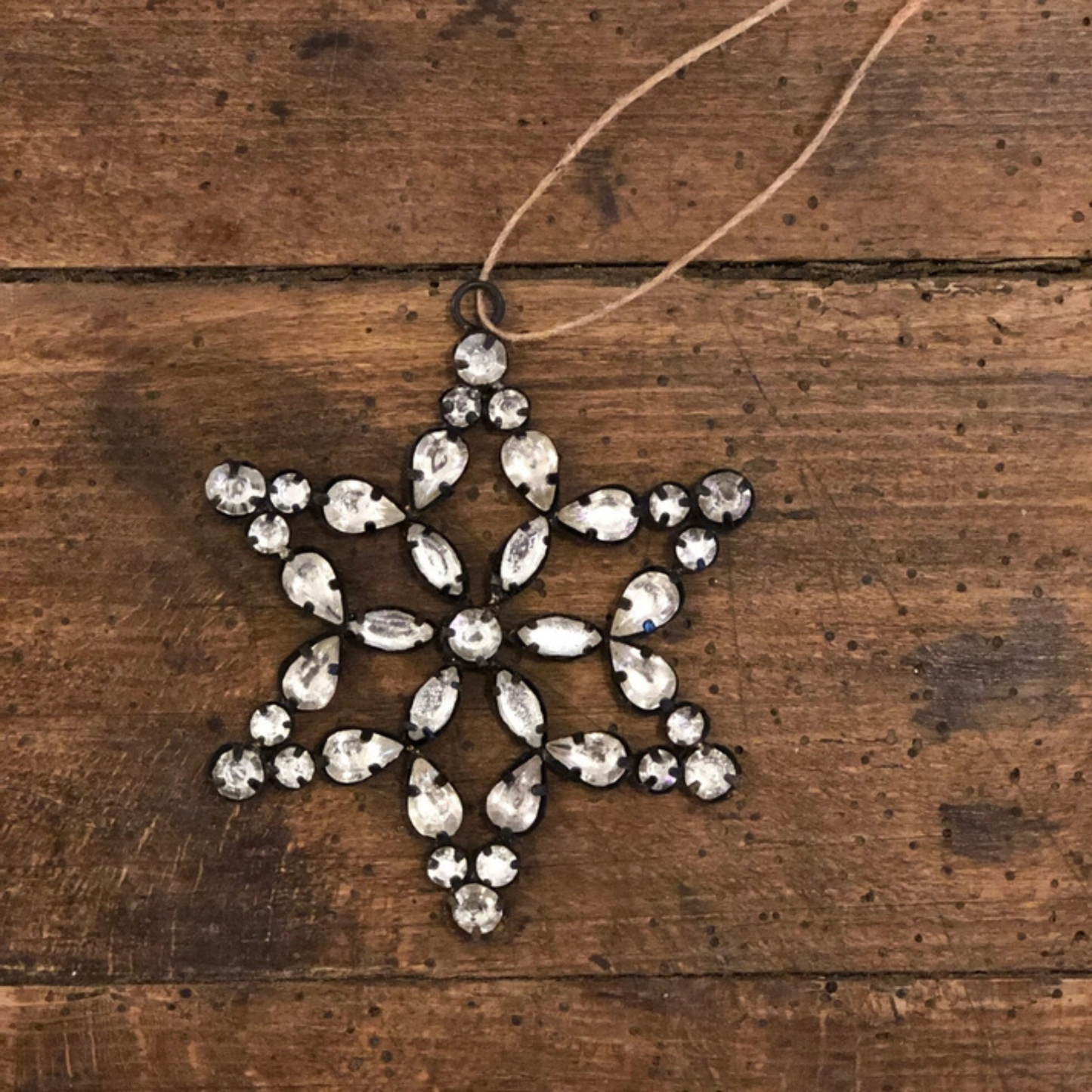 Hanging Rhinestone Decoration - Star