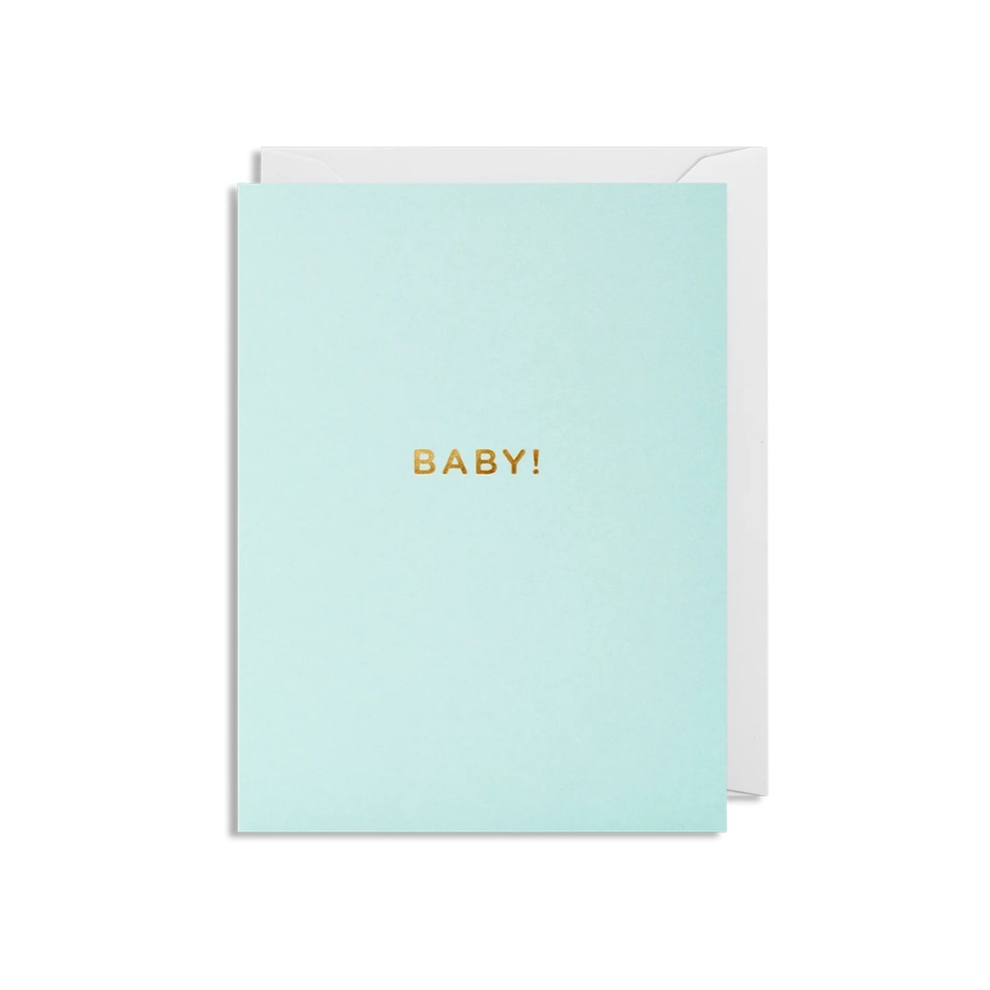 Mini Greetings Card - Baby!