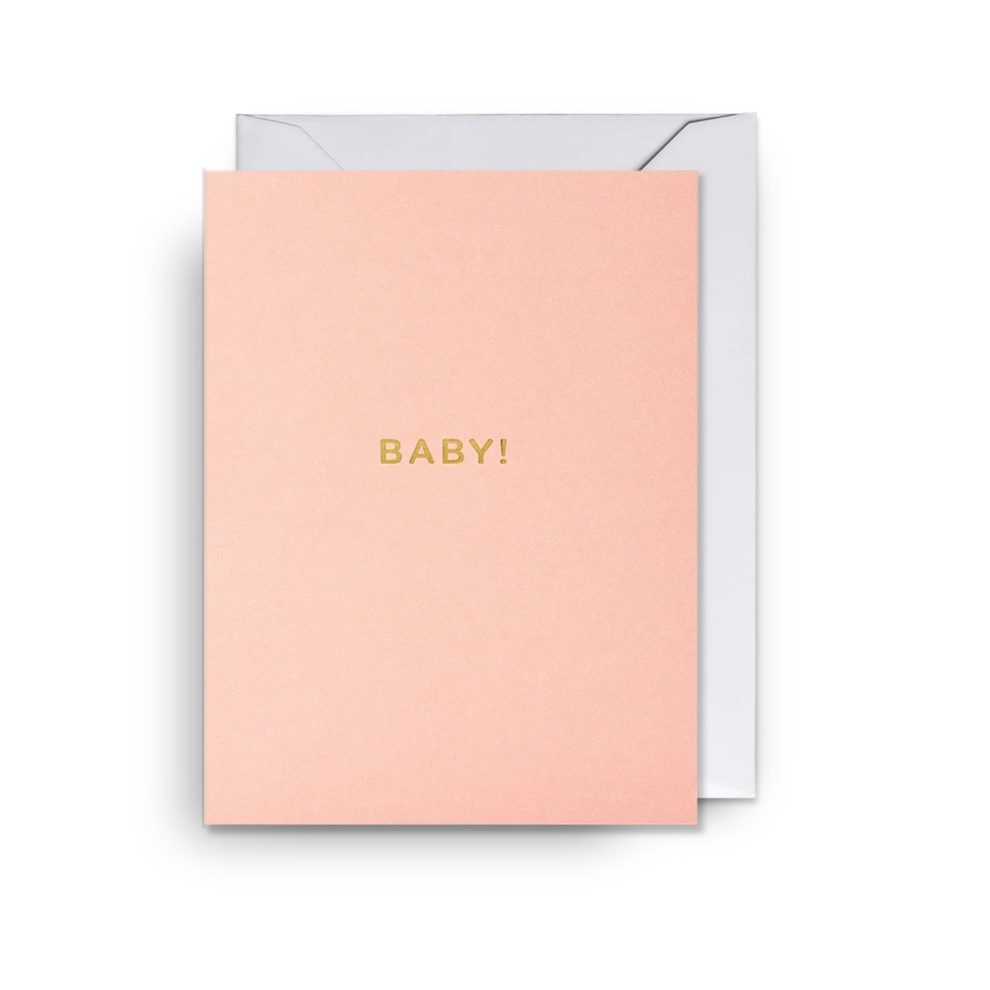 Mini Greetings Card - Baby!