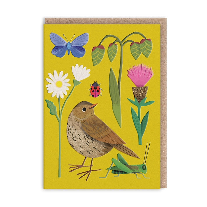 Mini Greetings Card - Meadowland