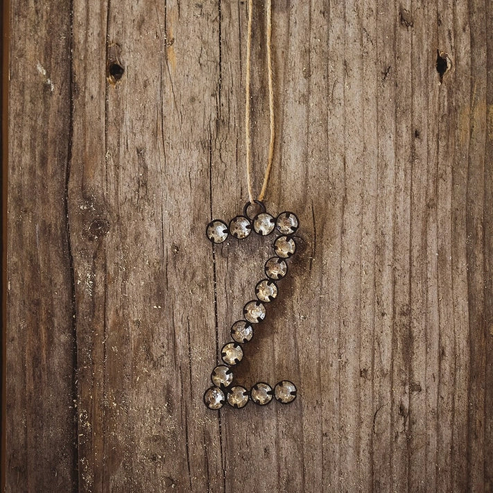 Moult Hanging Rhinestone Decoration - Letter