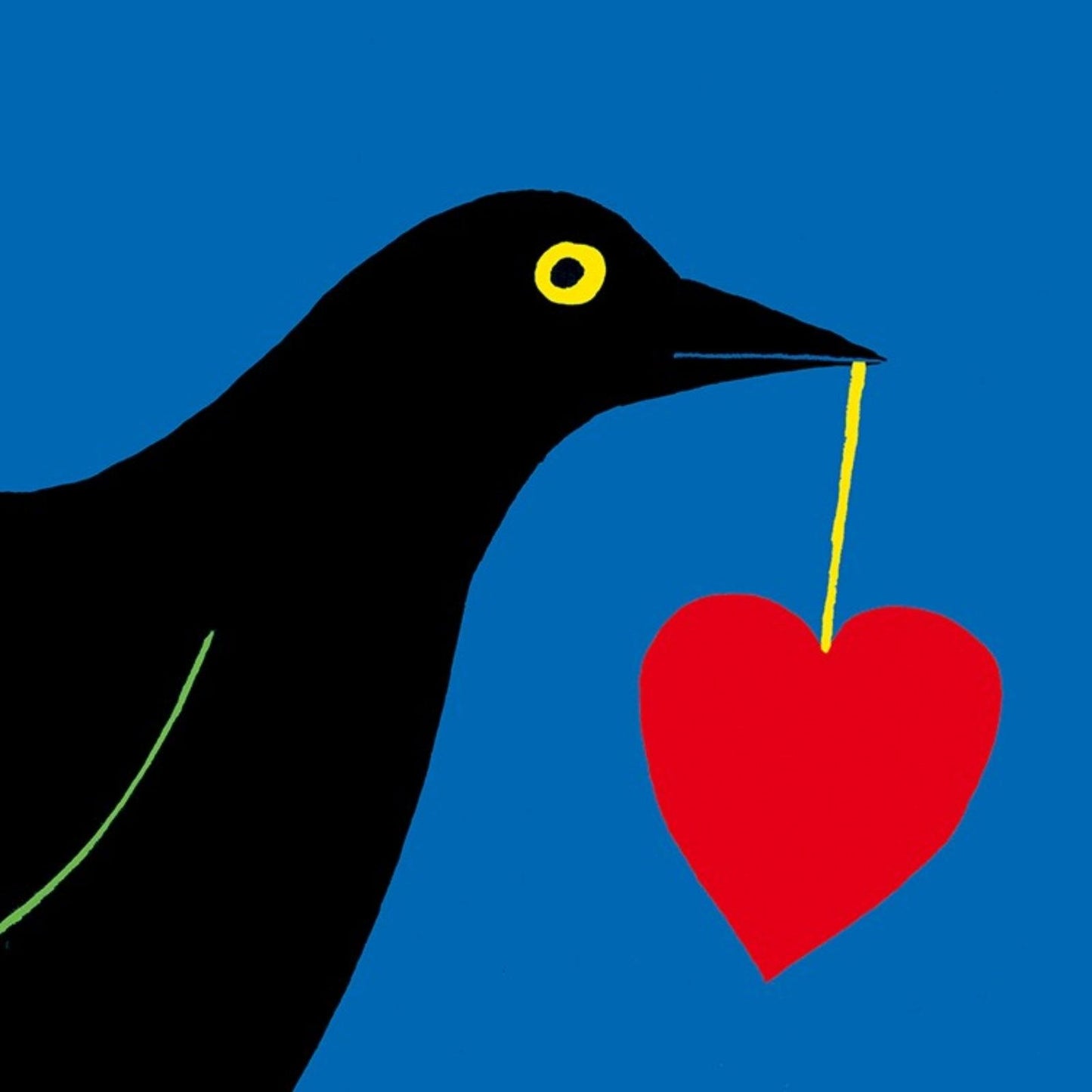 Greetings Card - Blackbirds Gift