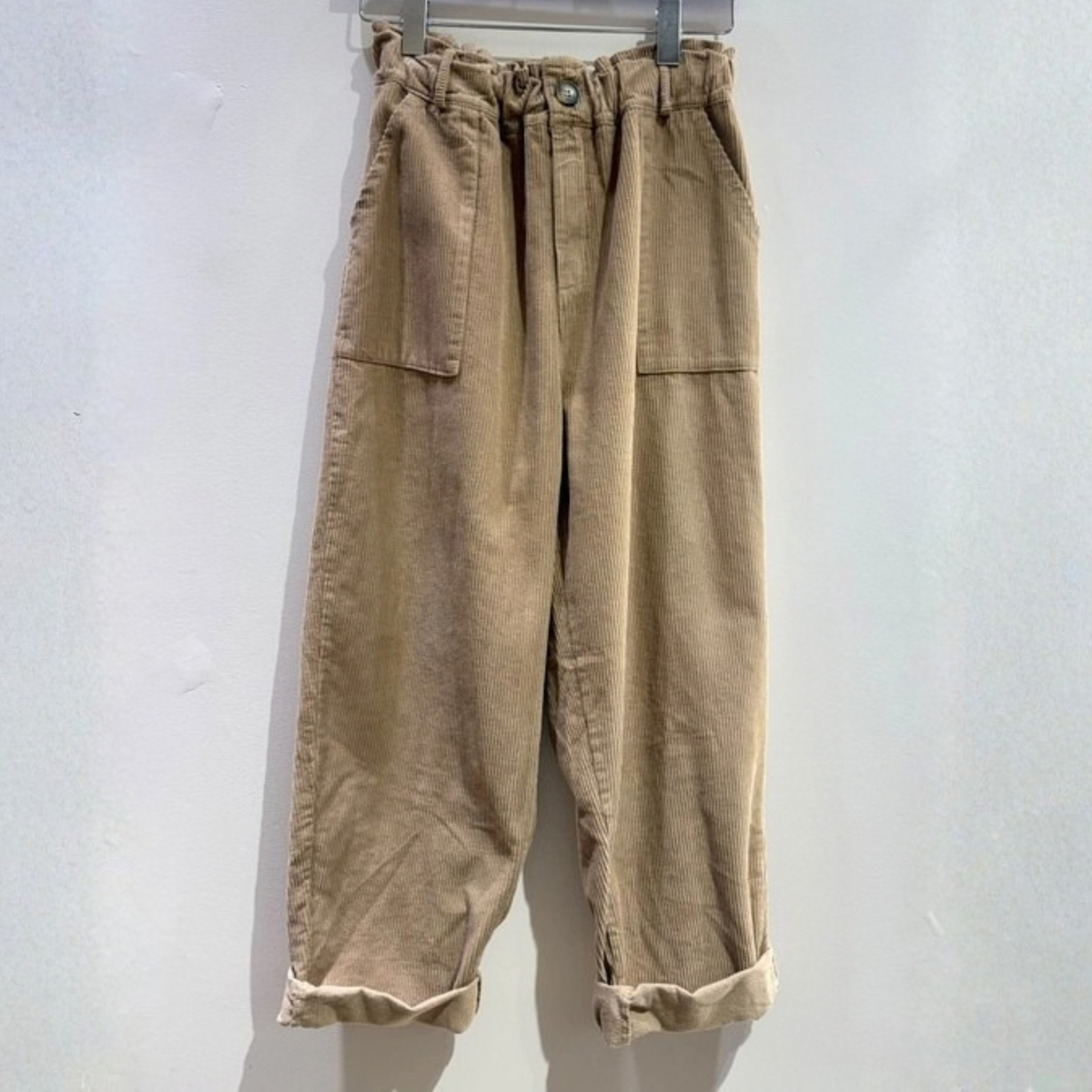 Corduroy Trousers - Camel