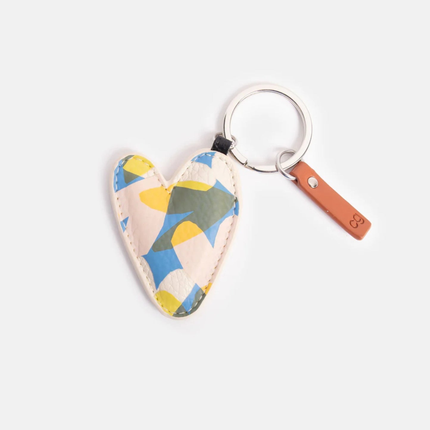 Caroline Gardner Keyring - Confetti Heart