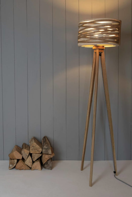 Stuart Lamble Floor Lamp - Convolution Drum