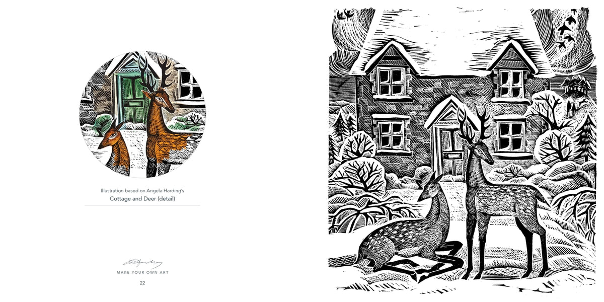 Angela Harding Colouring Book - Wildlife