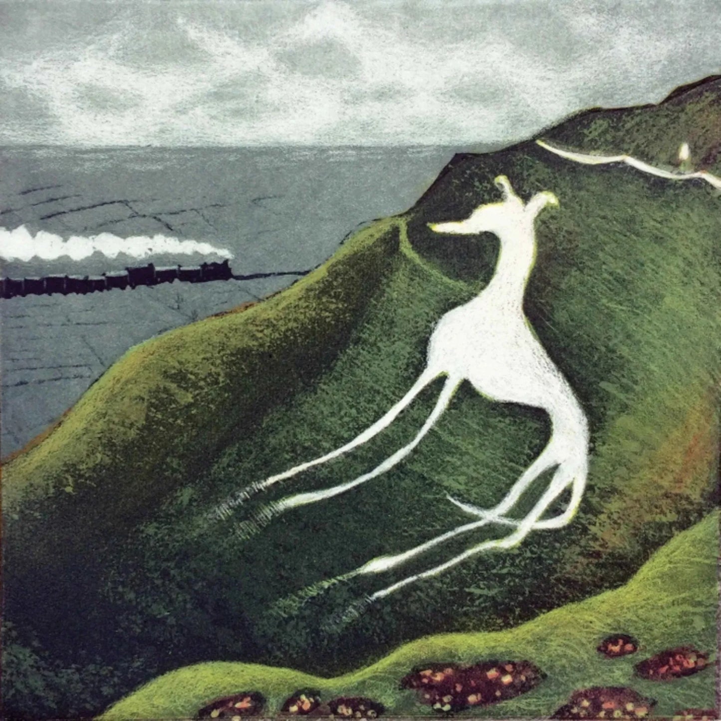Greetings Card - Eric Ravilious Dog