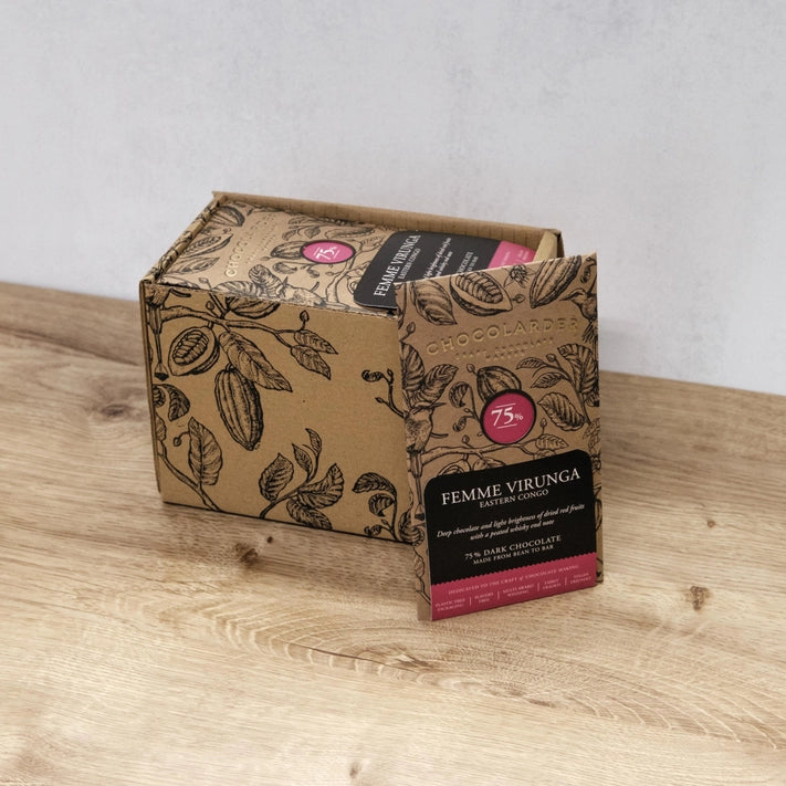 Chocolarder Bar - Virunga 75% Dark Chocolate